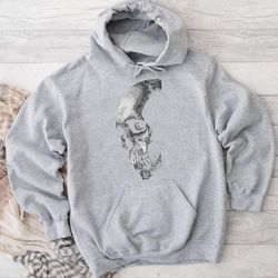 Evil Dead Skull Horror FanArt Tribute Hoodie, hoodies for women, hoodies for men