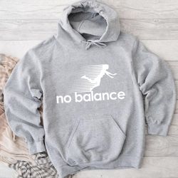 No Balance Women's White Hoodie, hoodies for women, hoodies for men