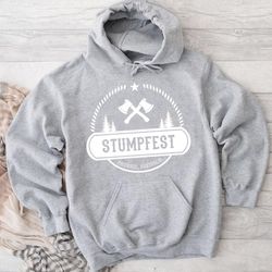 Stumpfest White Hoodie, hoodies for women, hoodies for men