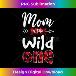 Mom Of The Wild One Mother's Day Buffalo Plaid - Classic Sublimation PNG File - Reimagine Your Sublimation Pieces