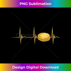 pupusas bread food heartbeat ekg pulse lines pupusas lover - artisanal sublimation png file - infuse everyday with a celebratory spirit