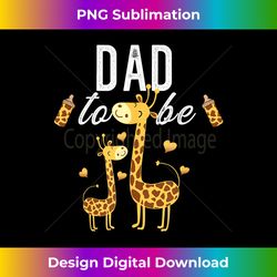 Dad To Be Giraffe Baby Shower Cute - Bohemian Sublimation Digital Download - Rapidly Innovate Your Artistic Vision