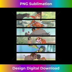 disney the jungle book favorite scenes panel stack - sophisticated png sublimation file - pioneer new aesthetic frontiers