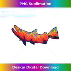brook trout flank fishing t- derek deyoung fisherman - sleek sublimation png download - craft with boldness and assurance