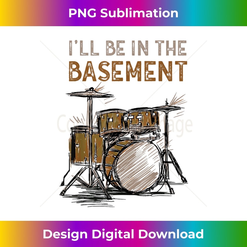 UD-20240111-8370_I'll be in the basement Drum Set Drummer Art Drumming Lovers 1543.jpg
