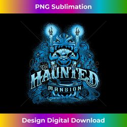 The Haunted Mansion Candle Holder Gargoyle Retro Cemetery - Sublimation-Optimized PNG File - Animate Your Creative Concepts
