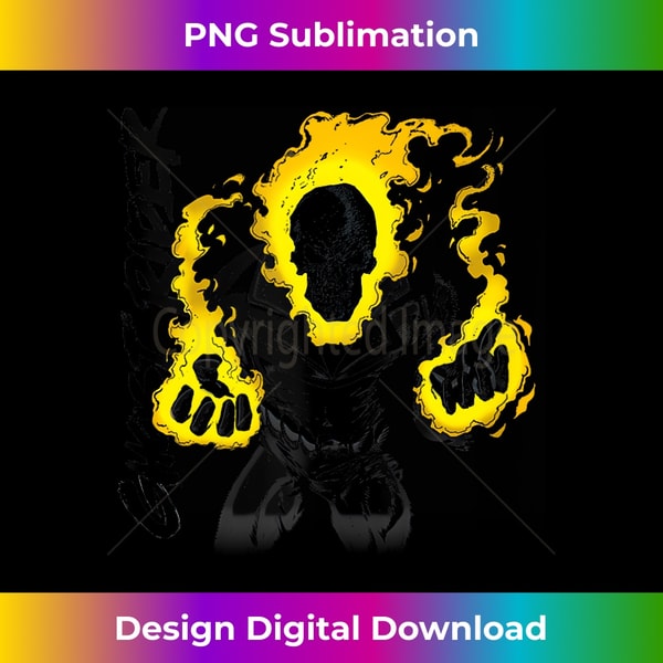 Marvel Ghost Rider Angry Pose Logo Portrait - Sublimation-Op | Inspire ...