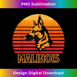 Vintage Belgian Malinois Dog Retro Malinois Birthday - Crafted Sublimation Digital Download - Lively And Captivating Visuals