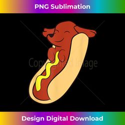 Hotdog Lover Hotdog Dachshund Hot Dog - Vibrant Sublimation Digital Download - Pioneer New Aesthetic Frontiers
