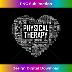 pt physical therapy t heart therapist month - urban sublimation png design - craft with boldness and assurance
