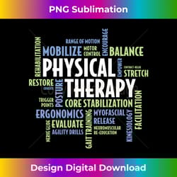 pt words - pt month for physical therapy - bespoke sublimation digital file - customize with flair