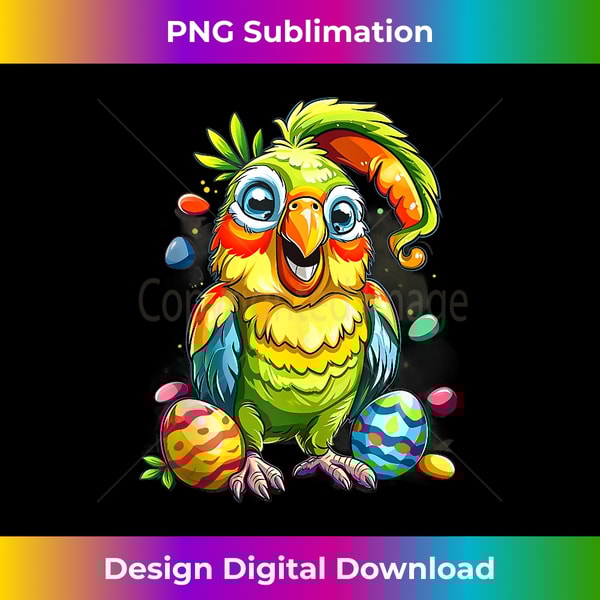 PI-20240128-1093_Cute Parrots Easter Day Bunny Eggs Costume Mens s 0801.jpg