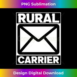 Rural Carrier Postal Worker Mailman Delivery Mail Escort - Edgy Sublimation Digital File - Access the Spectrum of Sublimation Artistry