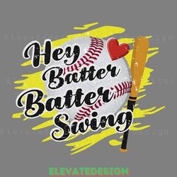 baseball png, hey batter batter swing digital download files