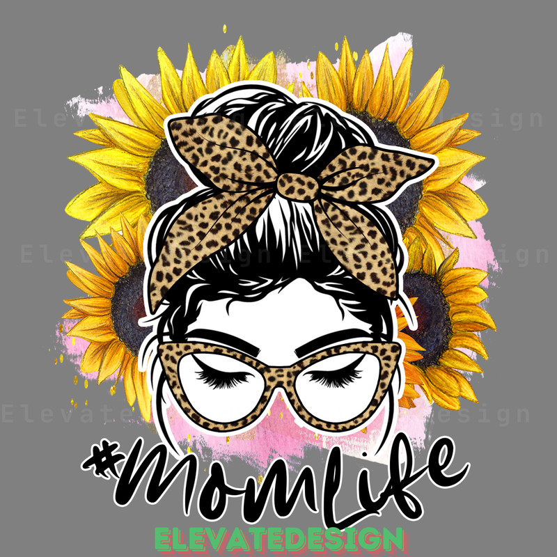 Sunflowers-Mom-Life-Messy-Bun-Hair-Subli-PNG140624CF238.png