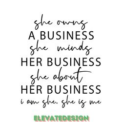 i am she, entrepreneur svg digital download files