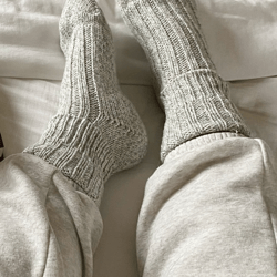 Pure Wool Socks Handmade Wool Socks Warm Winter Socks Great For Hiking Socks Extra Thick Socks