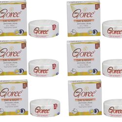 GOREE - 6 Pcs Day And Night Whitening Cream for Wrinkles & Anti Aging - 35
