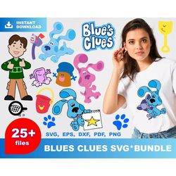 blues clues svg files blues clues svg cut files blues clues png blues clues cricut files blues clues layered & clipart