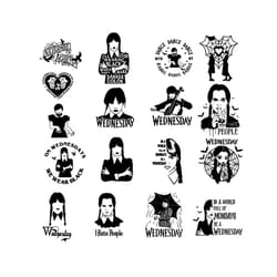 wednesday addams svg wednesday addams print wednesda.