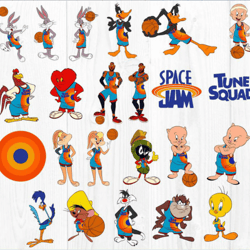 space jam bundle svg, space jam svg, tune squad svg, space jam tune squad svg, png file