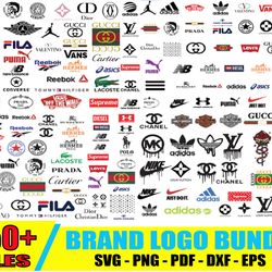 brand logo bundle svg, logo bundle svg, fashion logo svg, famous brand logo svg