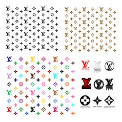 louis vuitton logos bundle svg, fashion logo svg, famous brand logo svg
