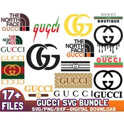 17 Files Gucci Logo Bundle SVG, Gucci logo svg