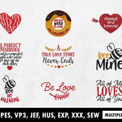 happy valentine's day embroidery files pes dst machine files custom embroidery digitizing files brother machine files