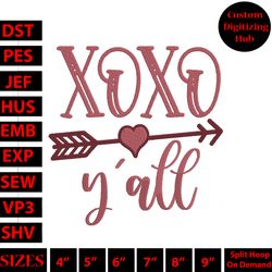 valentine's day creations embroidery design, machine embroidery designs hs3657