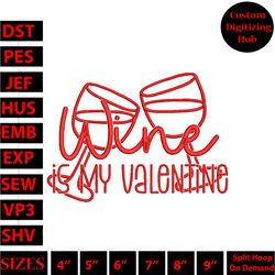 valentine's day creations embroidery design, machine embroidery designs hs3699