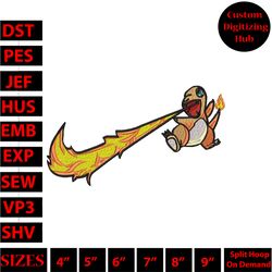 baby dragon embroidery design, baby dragon fire embroidery, embroidery file, digital download, hs3838