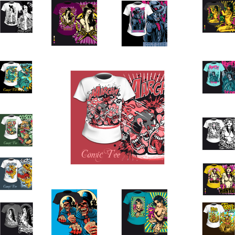 Latest Streetwear TShirt Design Bundle Urban PNG EPS Graphics Hypebeast Tees Commercial Use 11