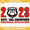 2023 Georgia Bulldogs National Champions SVG, Georgia Bulldogs SVG, Bulldogs Football SVG.jpg