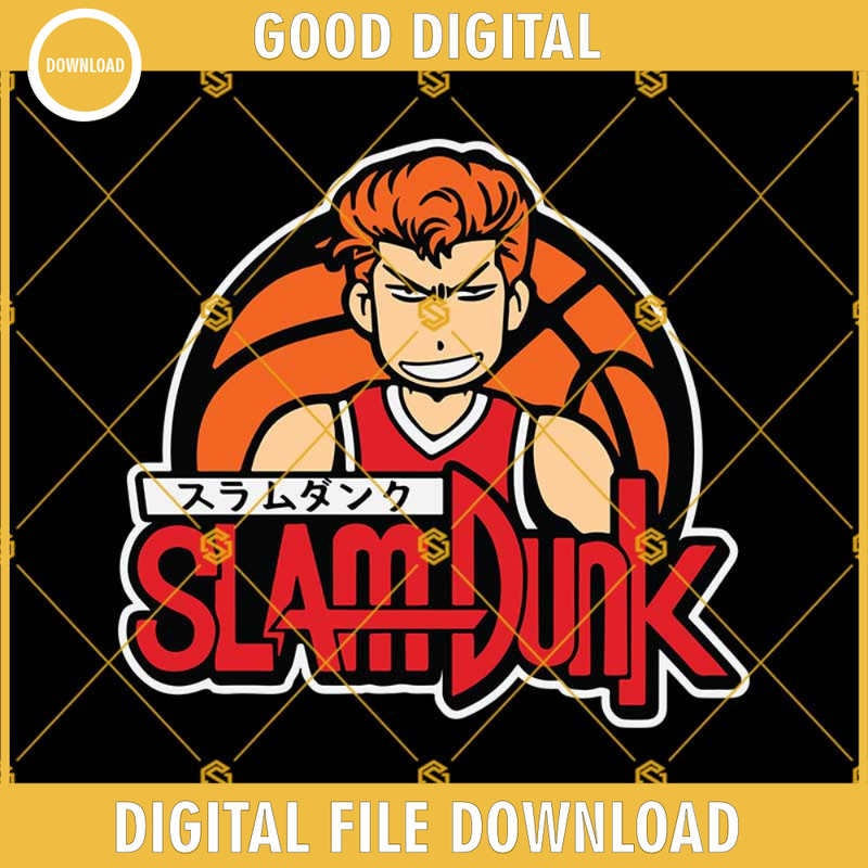 Anime Slam Dunk Basketball Svg, Basketball Svg, Slam Dunk Svg.jpg