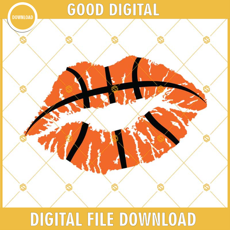 Basketball Lips SVG, Basketball Mom SVG, Basketball Girl SVG, Basketball SVG.jpg