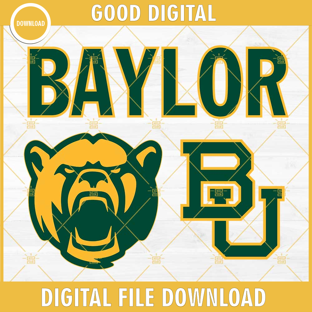 Baylor Bears Bundle SVG PNG DXF EPS Cut Files.jpg