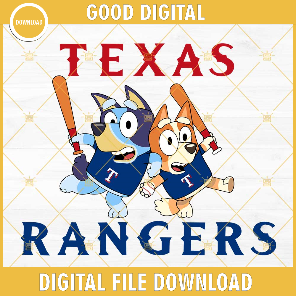 Bluey Texas Rangers Baseball SVG PNG DXF EPS.jpg