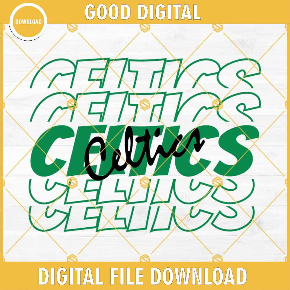 BOSTON CELTICS SVG, Celtics SVG PNG DXF EPS Instant Download.jpg