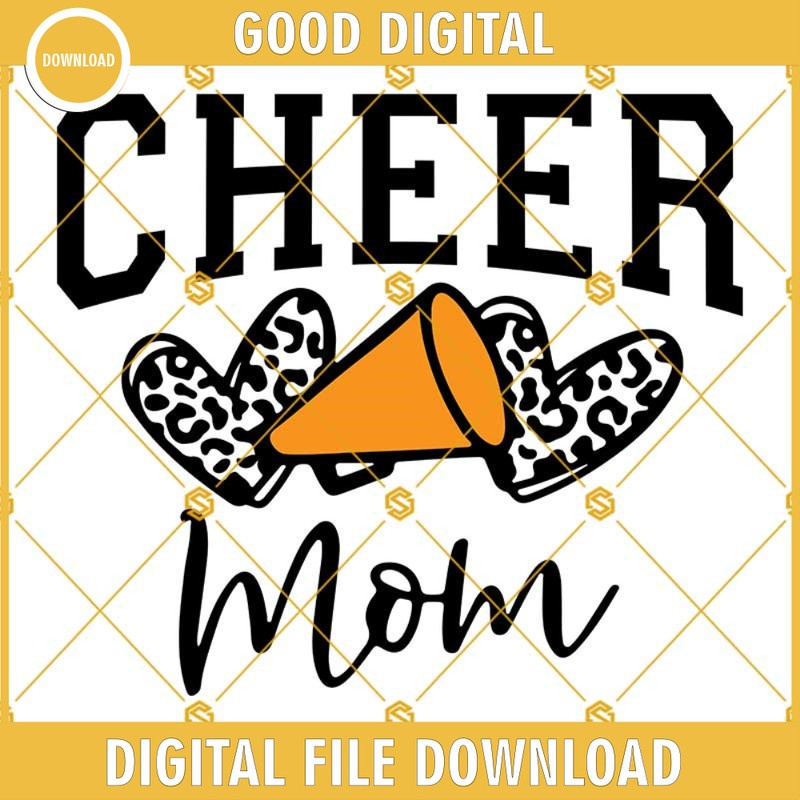 Cheer Mom Svg, Leopard Glitter Cheerleader Svg, Leopard Heart Svg, Cheer Svg.jpg
