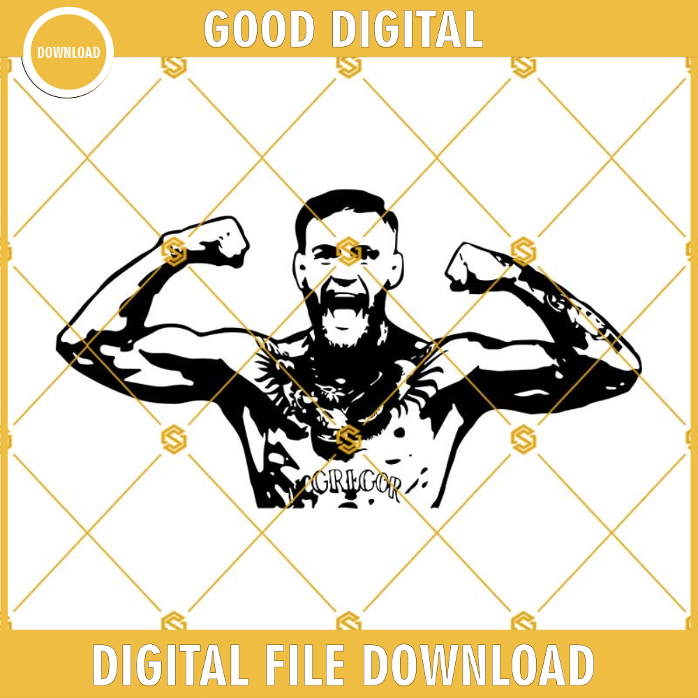 Conor McGregor Svg, MMA Svg.jpg