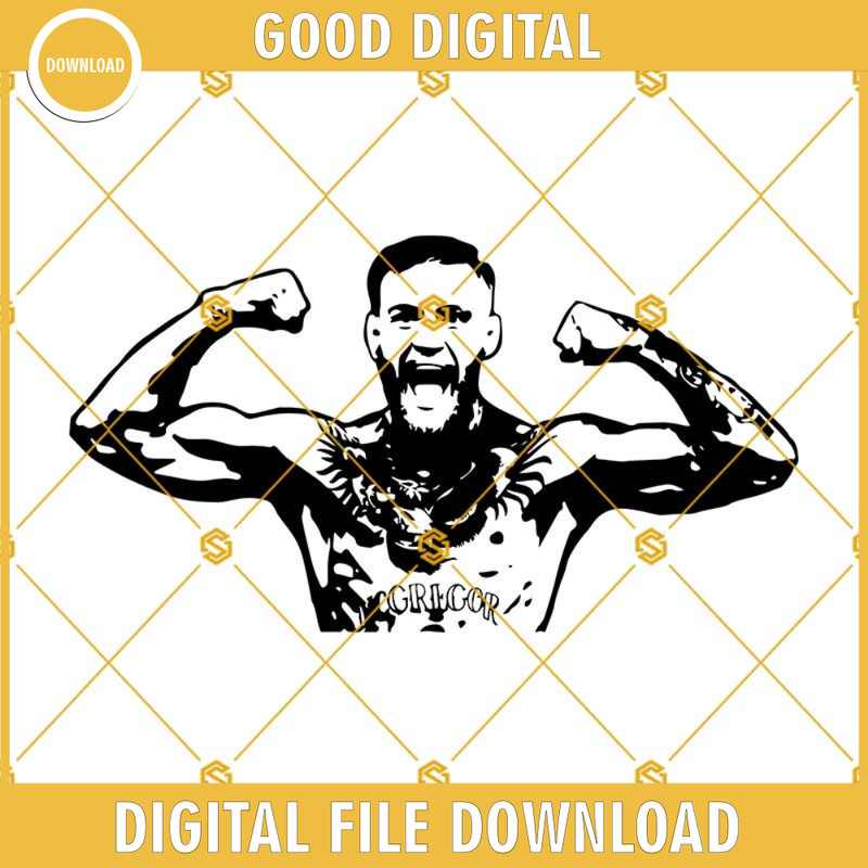 Conor McGregor Svg, MMA Svg.jpg