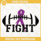 Domestic Violence Awareness SVG, Football Stop Domestic Violence SVG, Purple Ribbon SVG.jpg