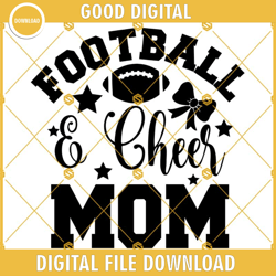 football cheer mom svg, football mom svg, cheer mom svg