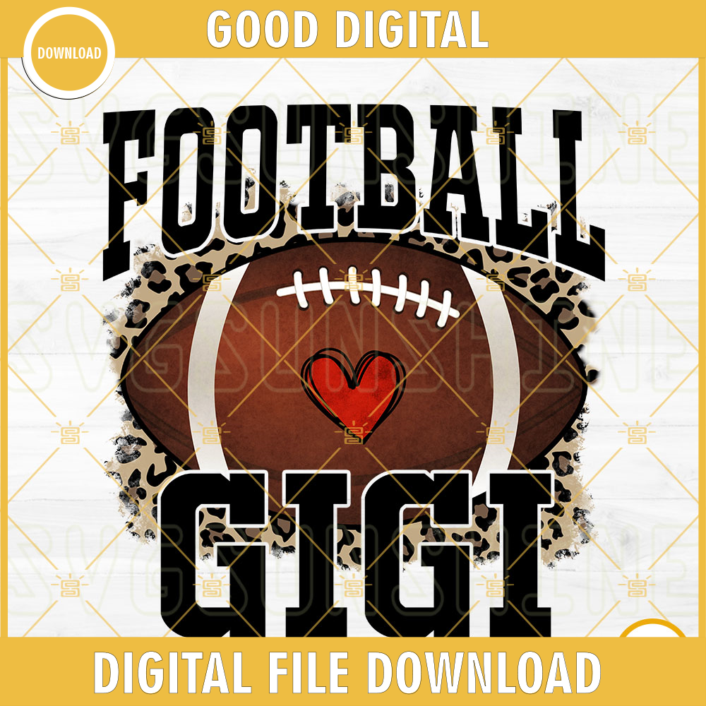 Football Gigi PNG, Leopard Print PNG, Gigi PNG, Football Grandma PNG Sublimation Designs Downloads.jpg
