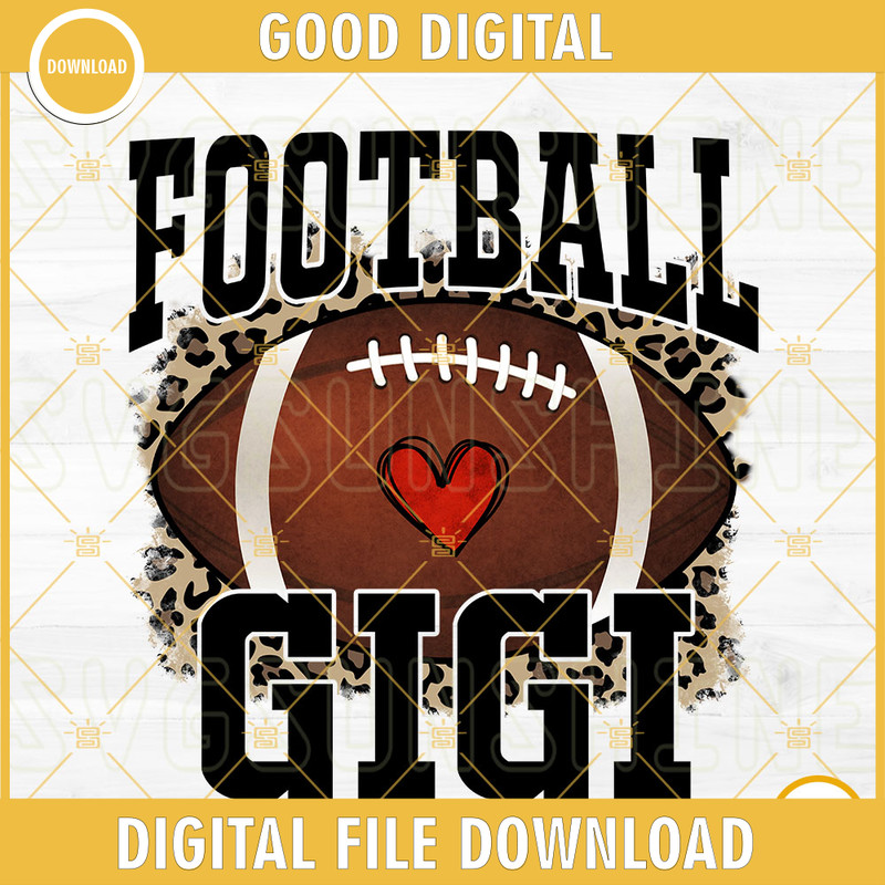 Football Gigi PNG, Leopard Print PNG, Gigi PNG, Football Grandma PNG Sublimation Designs Downloads.jpg