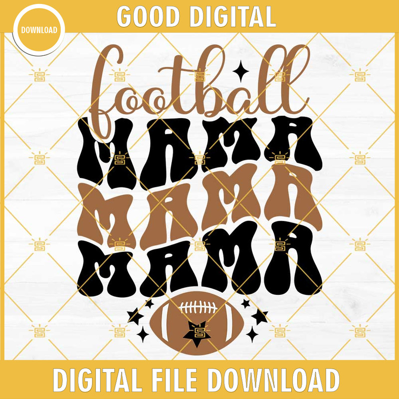 Football Mama SVG, Football Mom SVG, Football SVG PNG DXF EPS.png