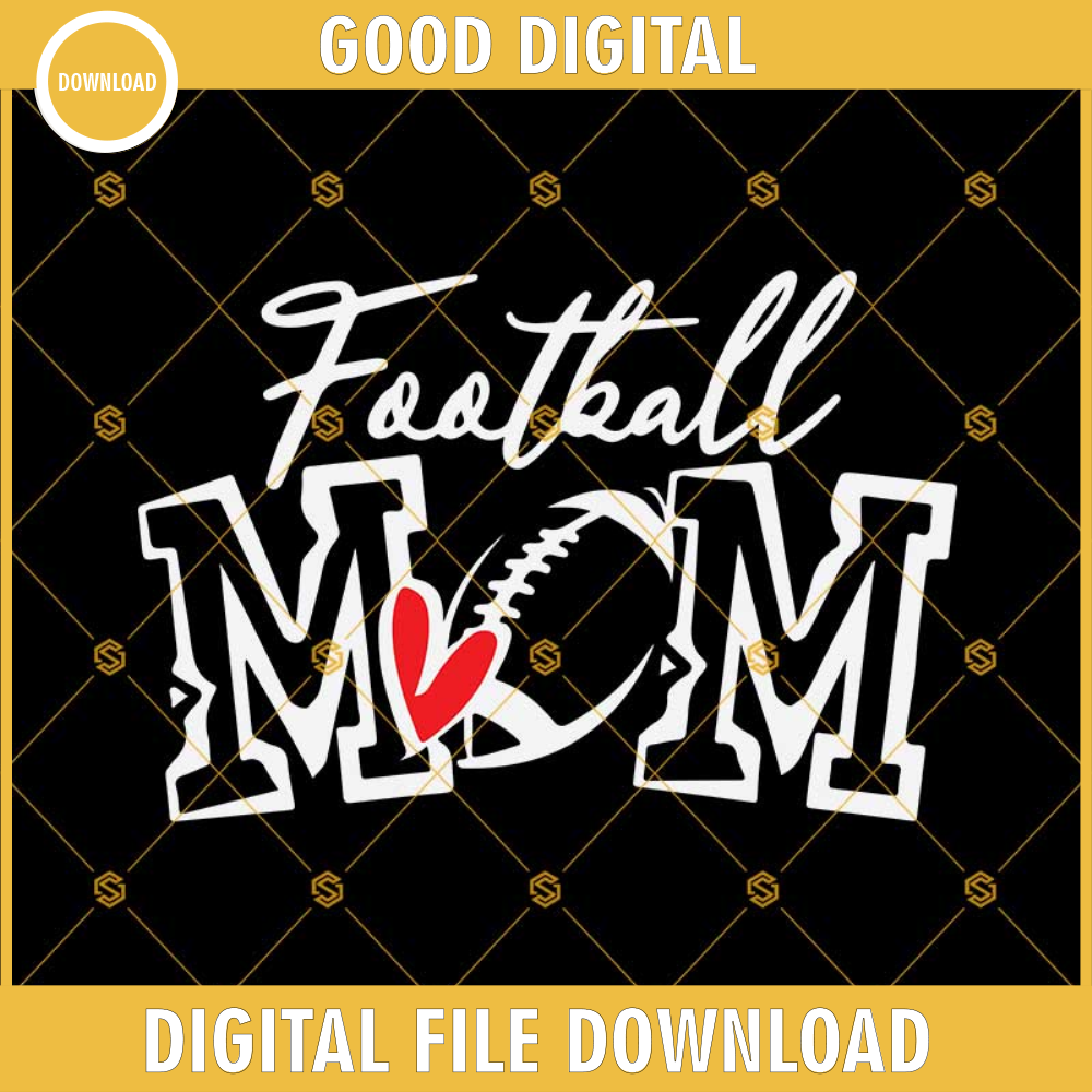 Football Mom Svg Dxf Eps Png Cut Files Clipart Cricut Silhouette.jpg