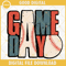 Game Day Baseball SVG, Retro Baseball SVG, Sports SVG PNG DXF EPS Cricut.jpg