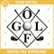 Golf Svg, Golf Artistic Design File, Golf Ball Svg, Golf Printing File Eps Dxf Png Svg Cricut, Silhouette.jpg